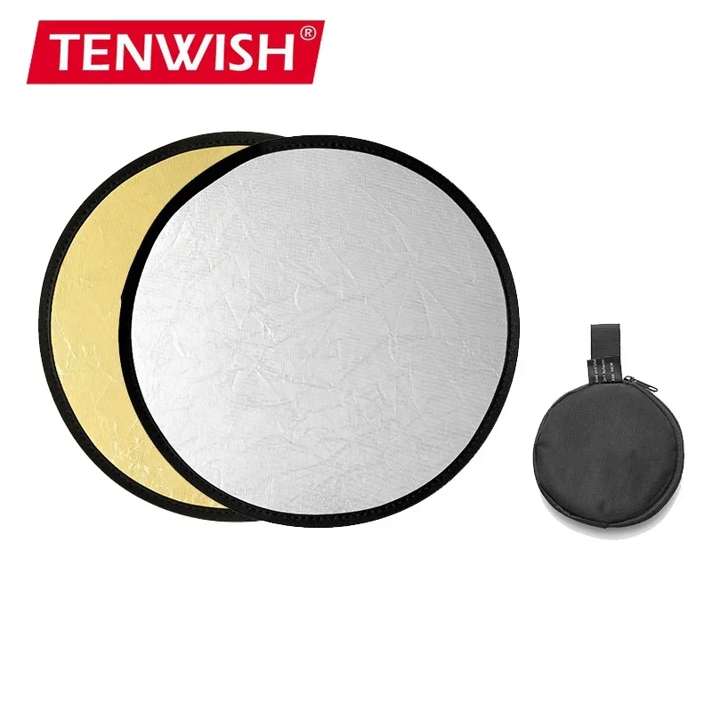 Reflector Disc Silver - عاكس صغير للتصوير الفوتوغرافي من TENWISH
