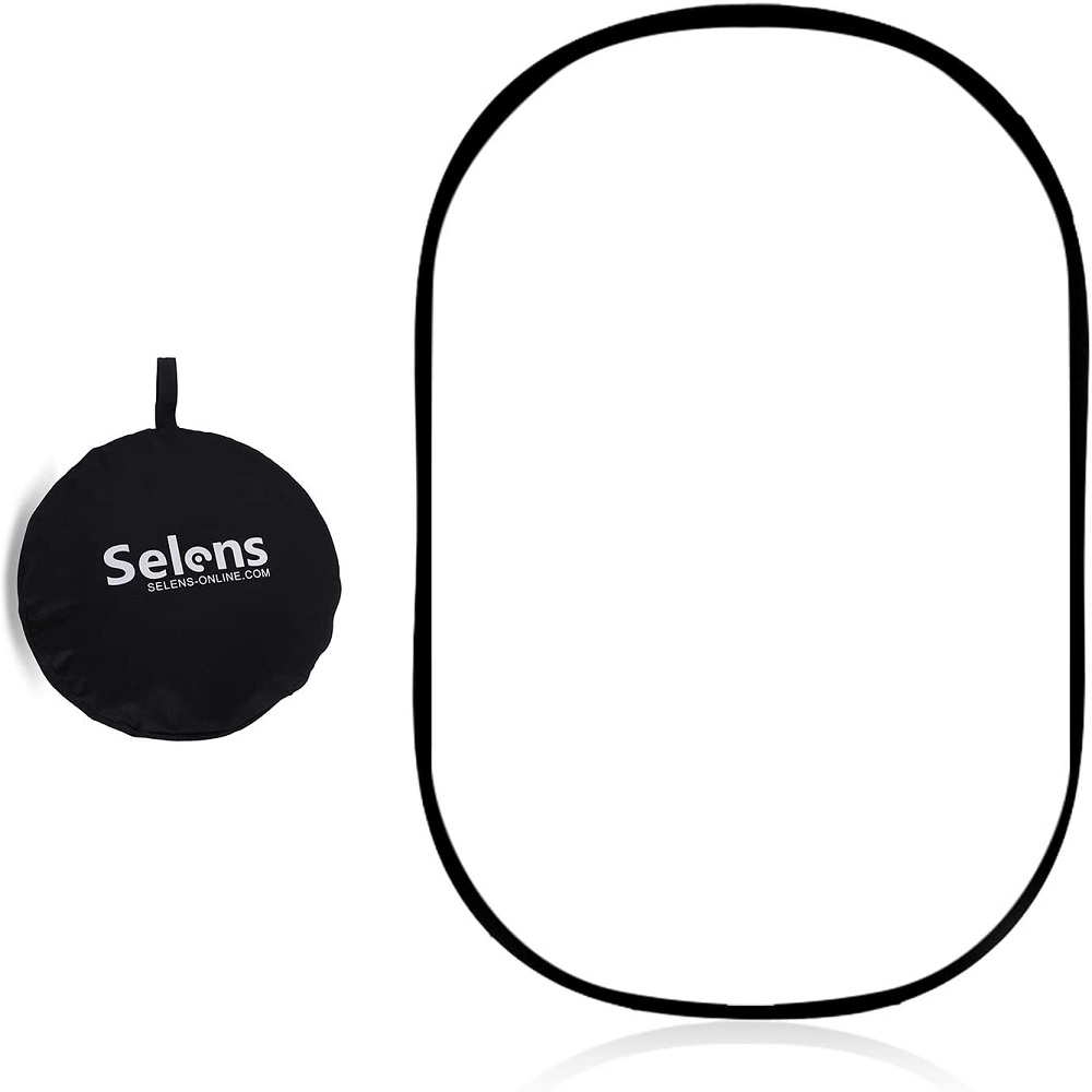 Photography Lighting Diffuser - Selens الأبيض الناشر طوي ضوء الناشر