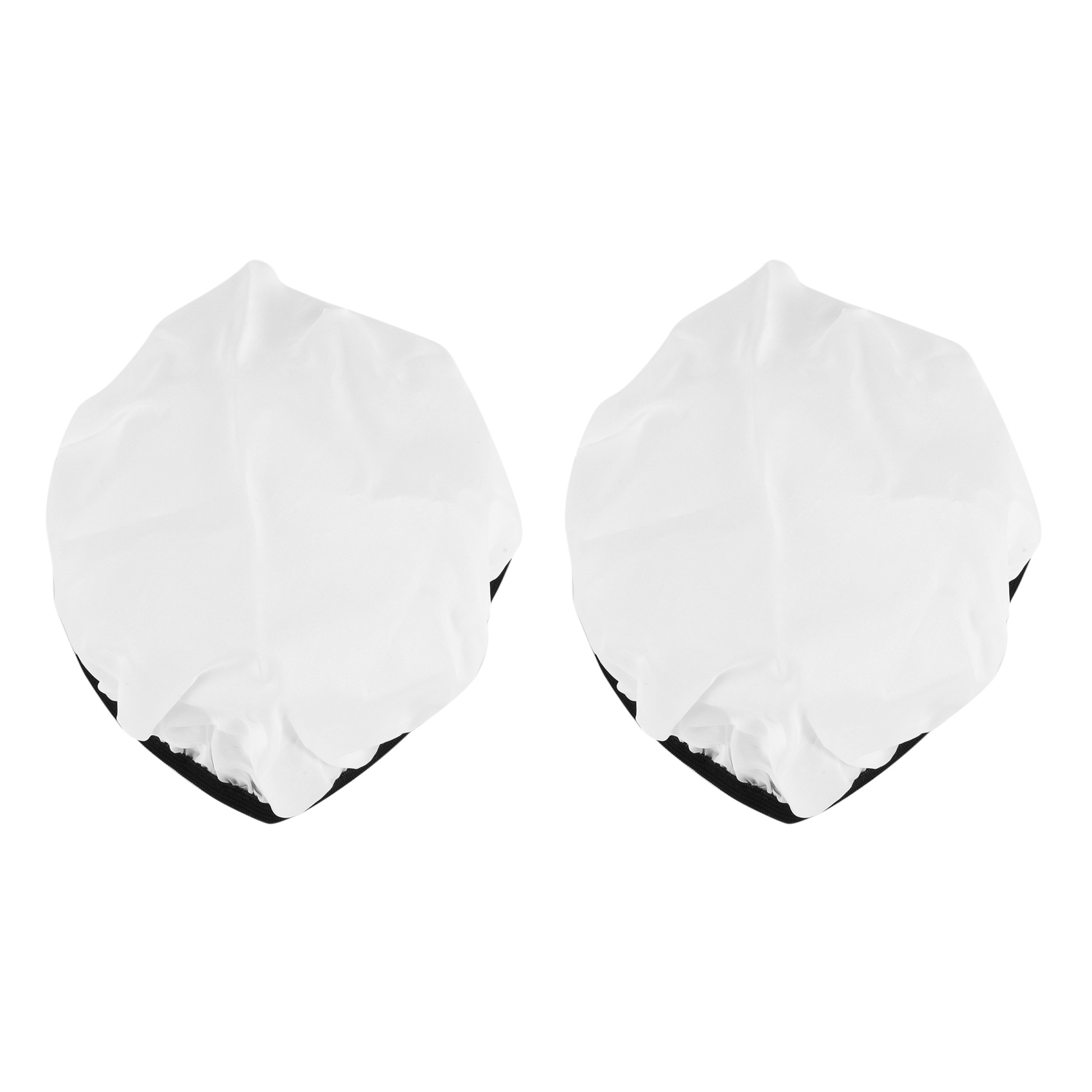 Photography Lighting Diffuser - قطعتان من قماش ناشر الضوء الأبيض