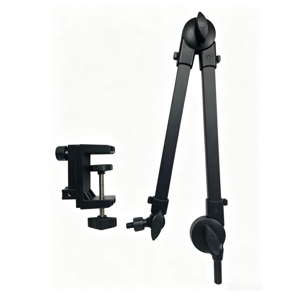 Boom Arm Stand - بروفيشنال 360 ° ذراع ميكروفون دوار