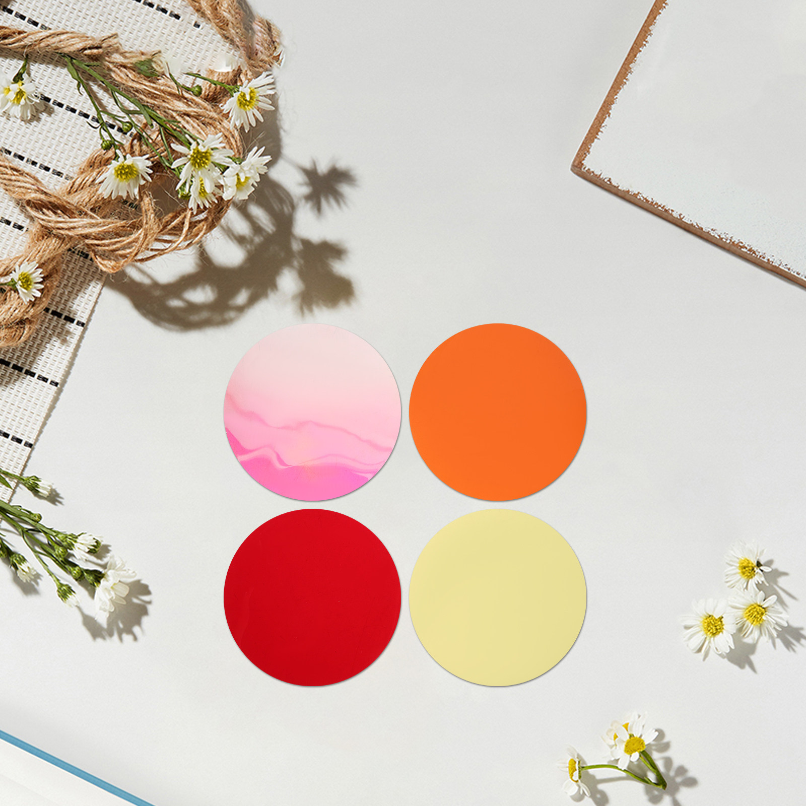 Photography Lighting Diffuser - 20 قطعة من أوراق الفلتر اللاصقة