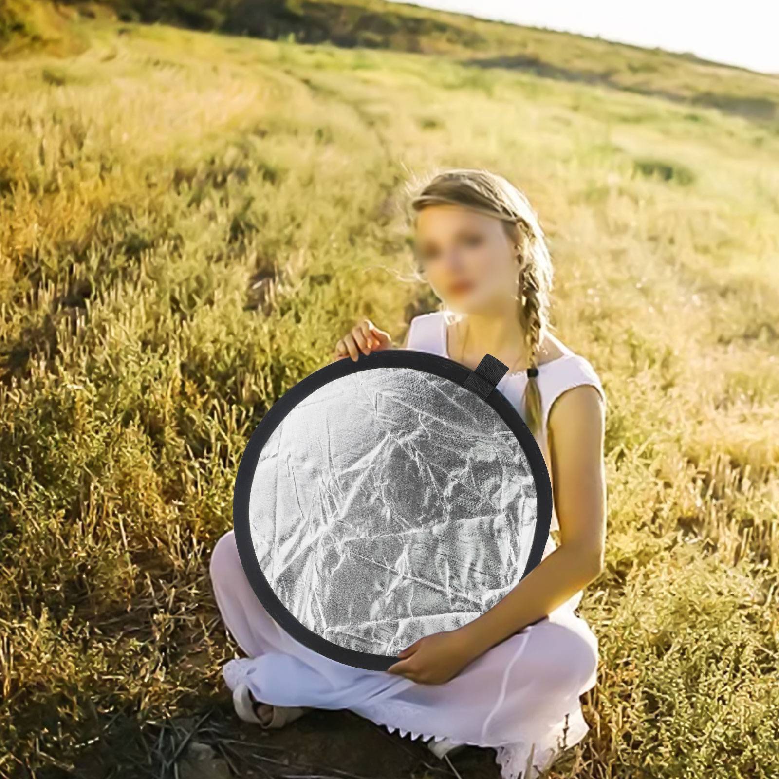 Reflector Disc Silver - عاكس ضوئي محمول 5 في 1