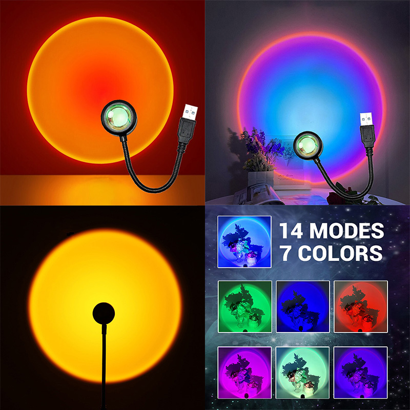 Photography Lighting Diy - ZK40 LED مصباح غروب الشمس أضواء