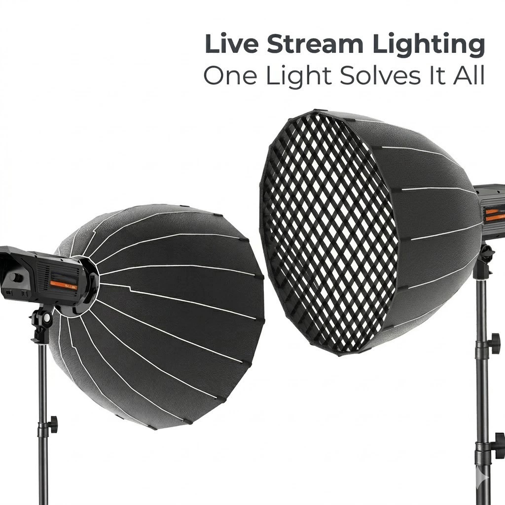 Photography Lighting Grid - إضاءة فيديو LED للاستوديو 100 واط