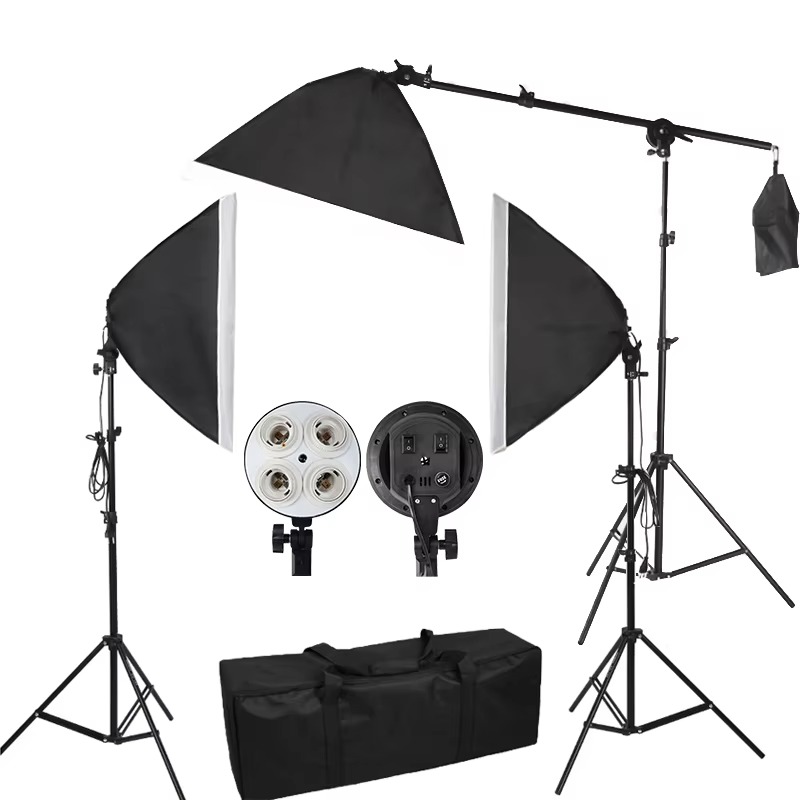 Photography Lighting Overhead - طقم سوفت بوكس 50×70 سم مع