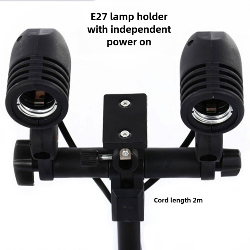 حامل لمبة الضوء 2 متر، مقبس تي - مراجعة Stand Lighting Photography وسعره