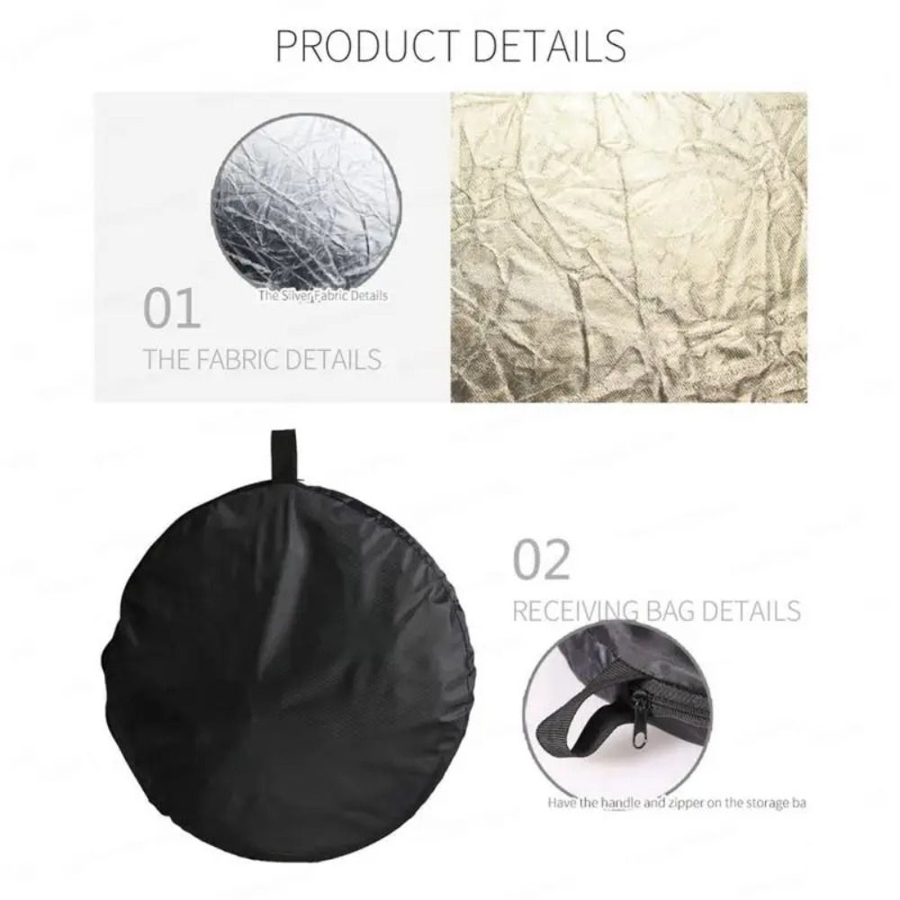 عاكس ضوء محمول جديد 2/5 في 1 ل - مراجعة Photography Lighting Diffuser وسعره