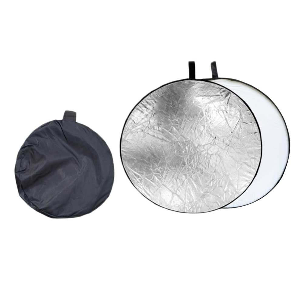 عاكس ضوء دائري 2 في 1 بحجم 80  - مراجعة Photography Lighting Diffuser وسعره
