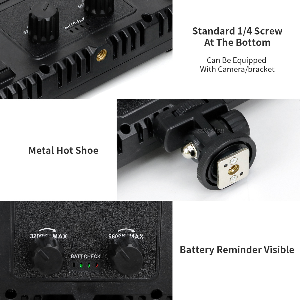 ضوء استوديو صور LED محمول U800 - مراجعة Photography Lighting Board وسعره