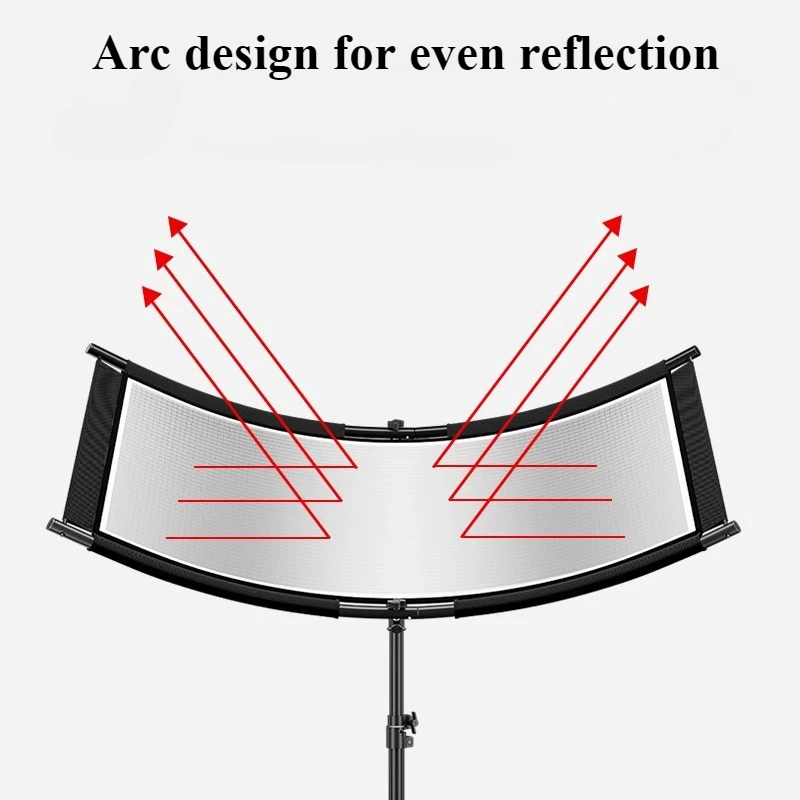 4-Color القماش U-نوع عاكس للطي - مراجعة Photography Lighting Type وسعره