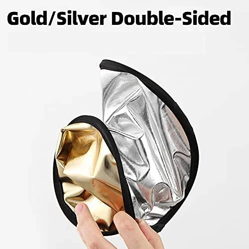 عاكس صغير للتصوير الفوتوغرافي  - مراجعة Reflector Disc Silver وسعره