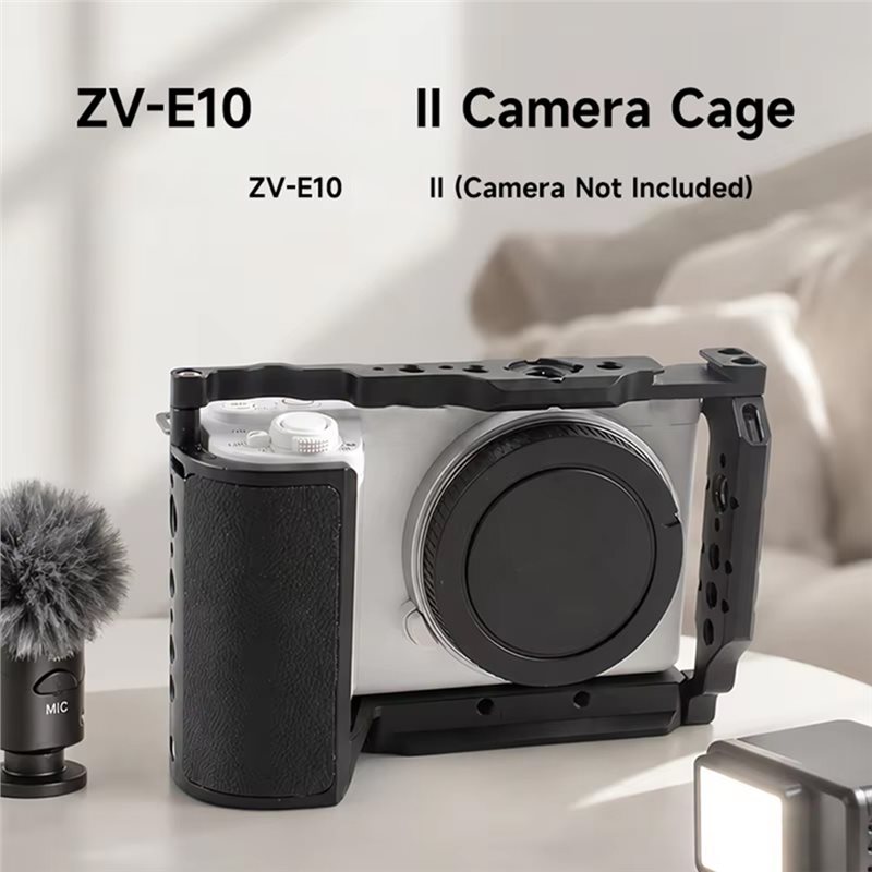 B03B-إطار حماية للكاميرا، مناس - مراجعة Sony Camera Zv-E10 وسعره