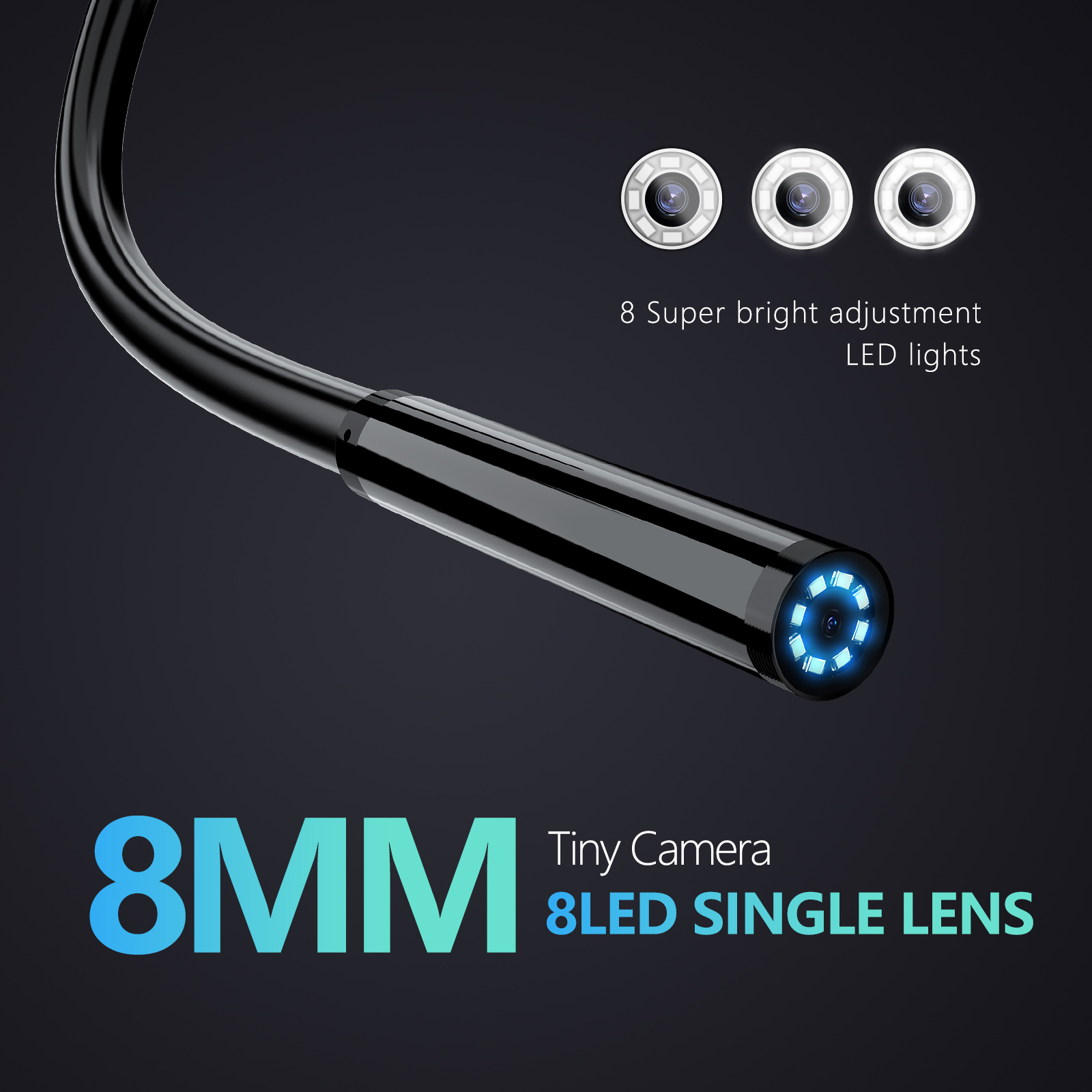 كاميرا منظار صناعي بقطر 8 مم و - مراجعة Photography Lighting Products وسعره