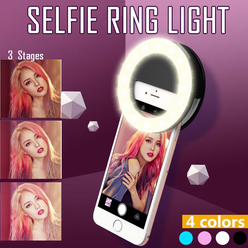 LED Selfie مصباح مصمم على شكل  - مراجعة Photography Lighting Overhead وسعره