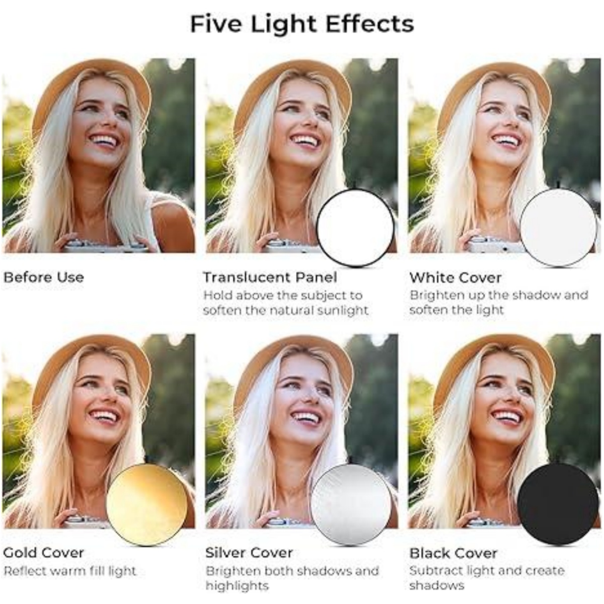 عاكس تصوير محمول HUANYINGBJB ، - مراجعة Photography Lighting Diffuser وسعره
