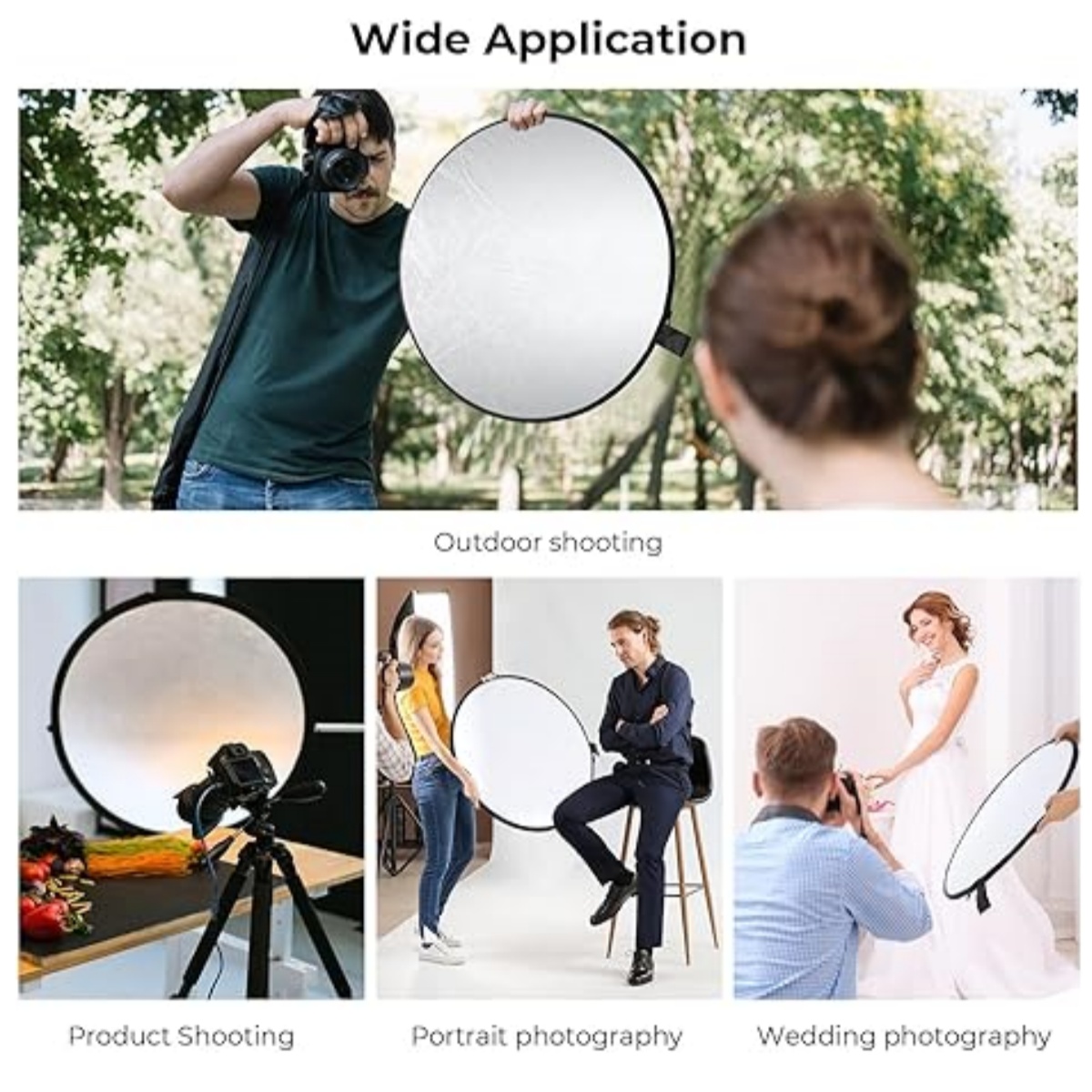 عاكس تصوير محمول HUANYINGBJB ، - مراجعة Photography Lighting Diffuser وسعره