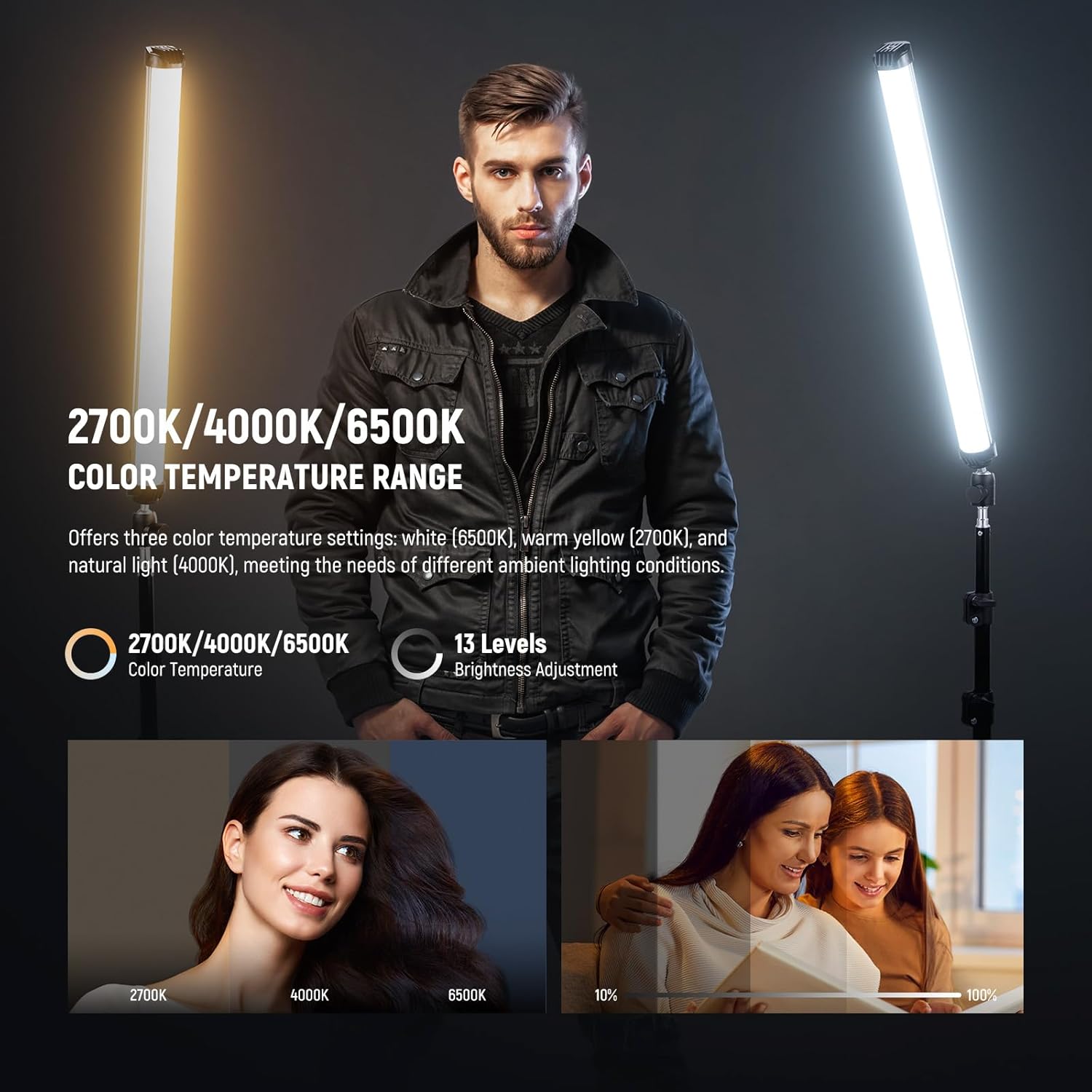 NEEWER Basics عصا إضاءة RGB مغ - مراجعة Photography Lighting Grid وسعره