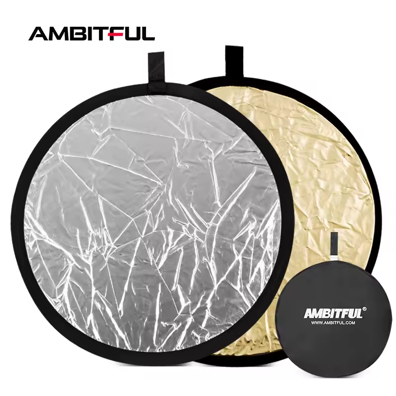 عاكس ضوء دائري متعدد الأقراص م - مراجعة Reflector Disc Silver وسعره