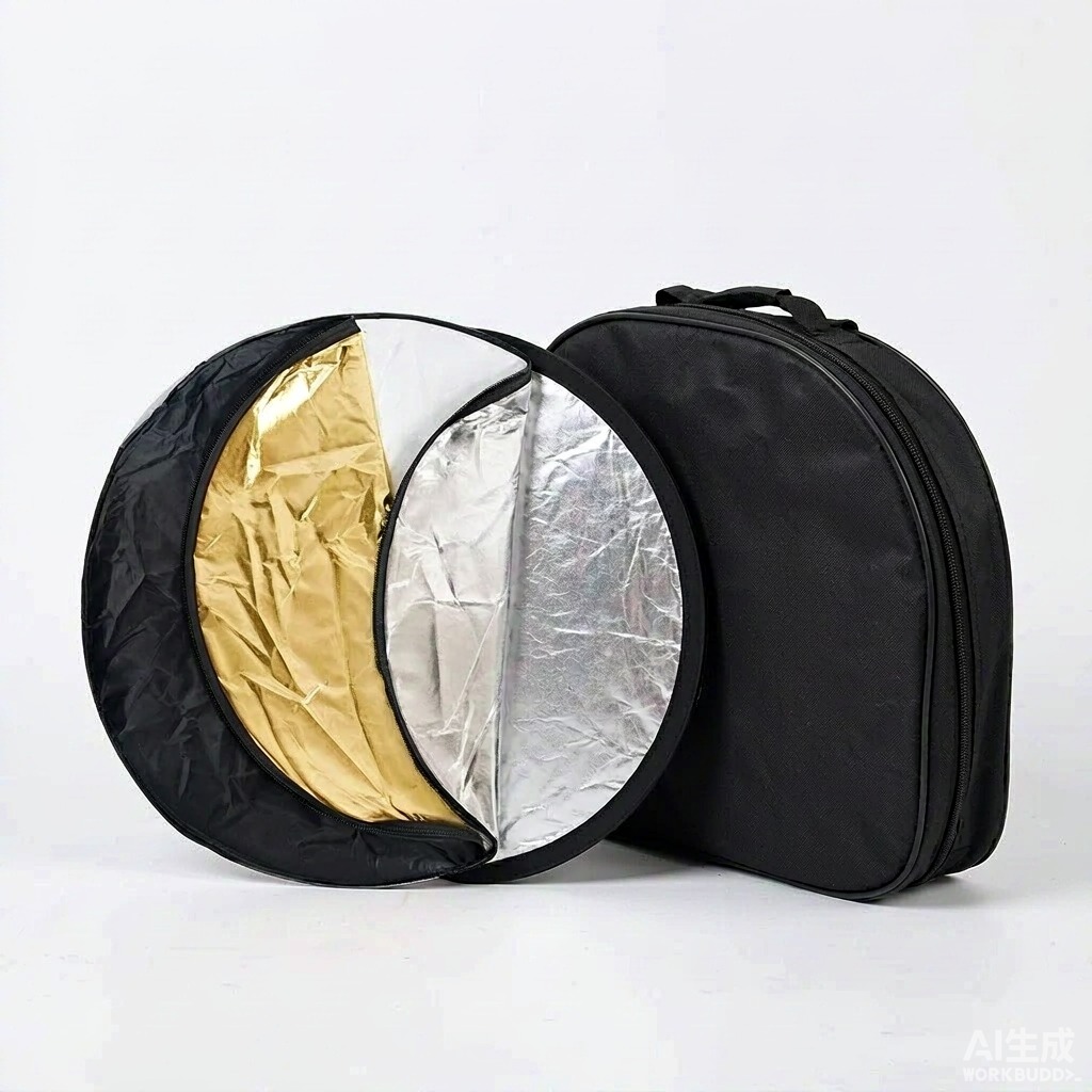 عاكس ضوء قابل للطي 5 في 1 بقطر - مراجعة Reflector Disc Silver وسعره