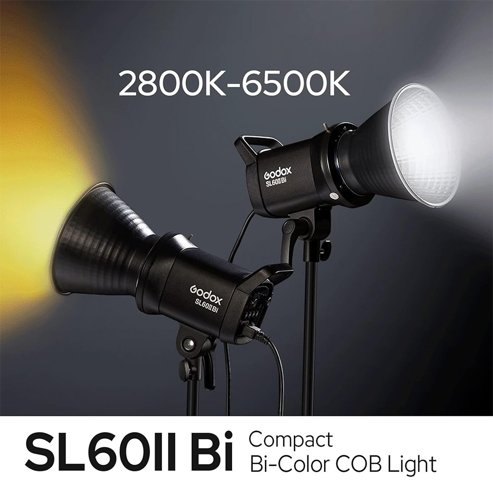 ضوء فيديو LED ثنائي اللون Godo - مراجعة Photography Lighting Grid وسعره