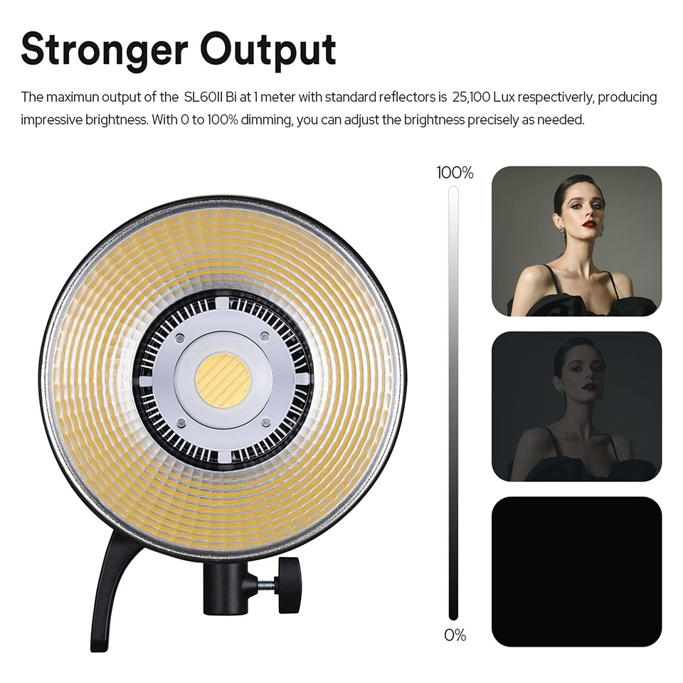 ضوء فيديو LED ثنائي اللون Godo - مراجعة Photography Lighting Grid وسعره
