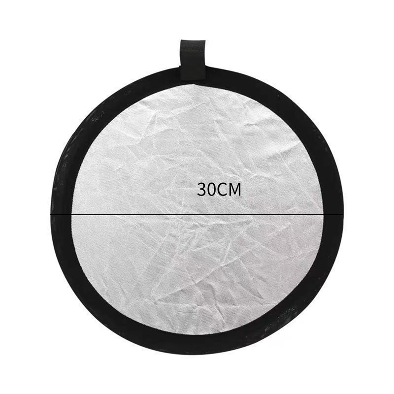 عاكس 30 سم جيب 2 في 1 متعدد ال - مراجعة Reflector Disc Silver وسعره