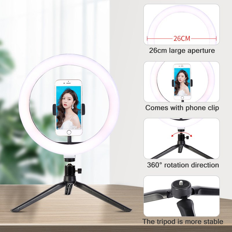 26 سنتيمتر 10 بوصة Led حلقة Se - مراجعة Photography Lighting Circle وسعره