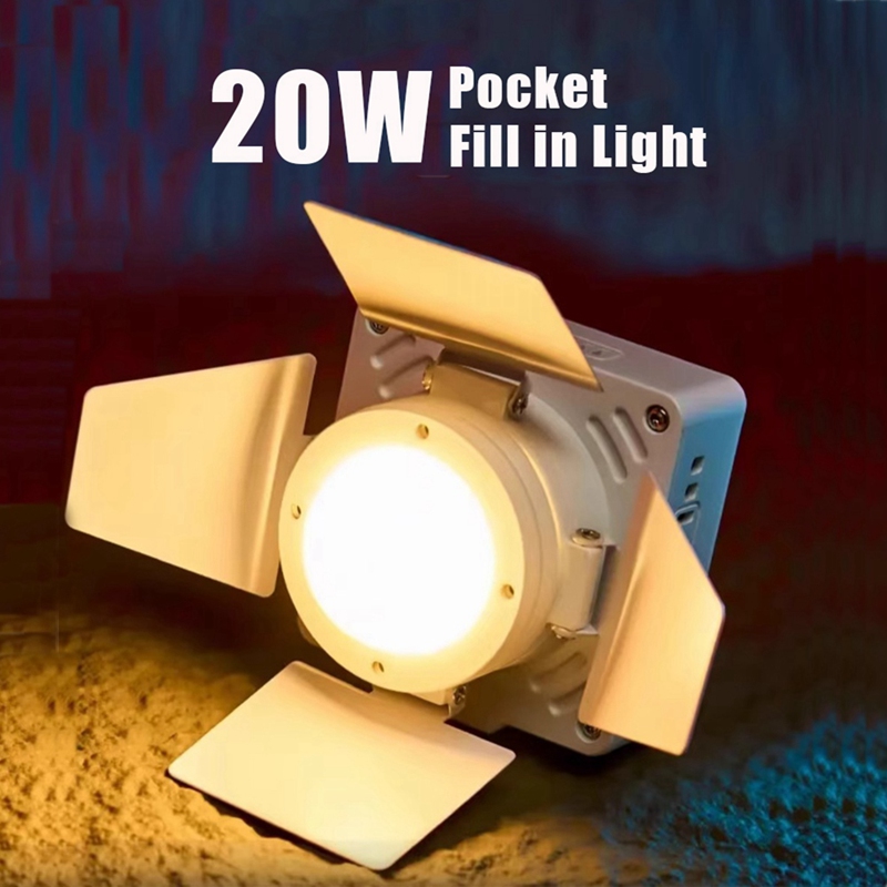ضوء فيديو LED محمول بقوة 20 وا - مراجعة Photography Lighting Grid وسعره