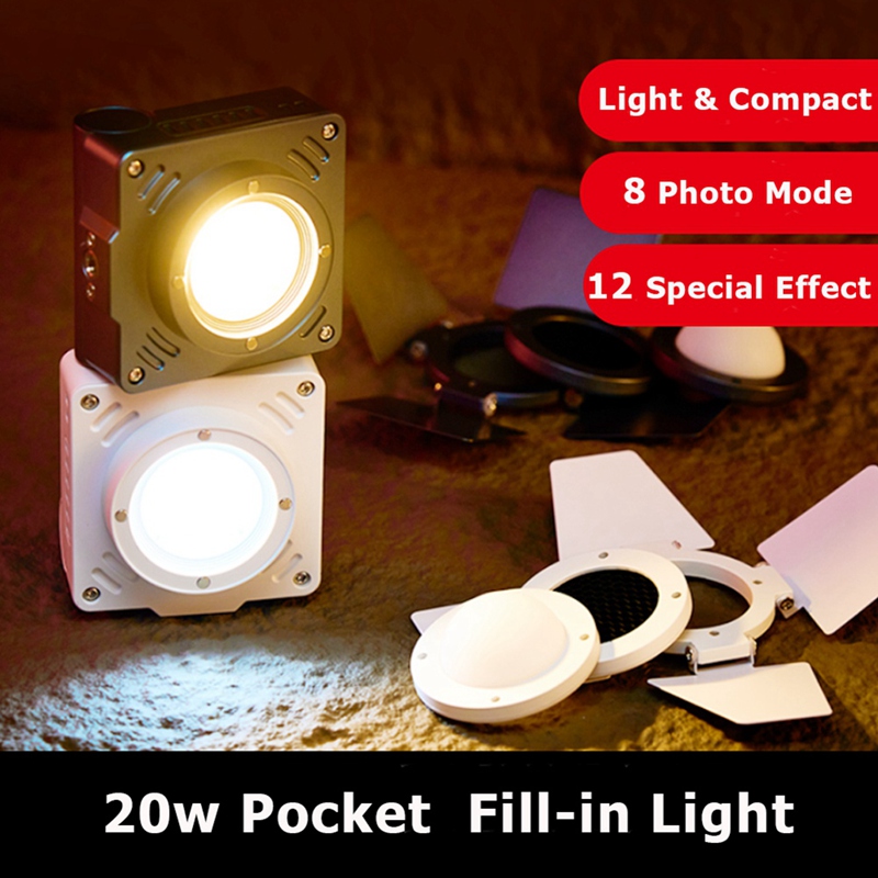 ضوء فيديو LED محمول بقوة 20 وا - مراجعة Photography Lighting Grid وسعره