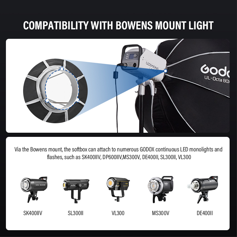 صندوق إضاءة جودوكس UL-Octa بمق - مراجعة Photography Lighting Grid وسعره