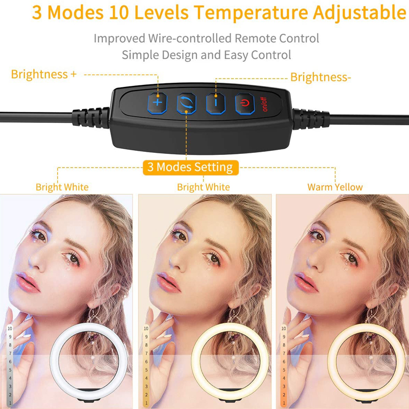 LED Selfie Ring الإضاءة التصوي - مراجعة Photography Lighting Circle وسعره