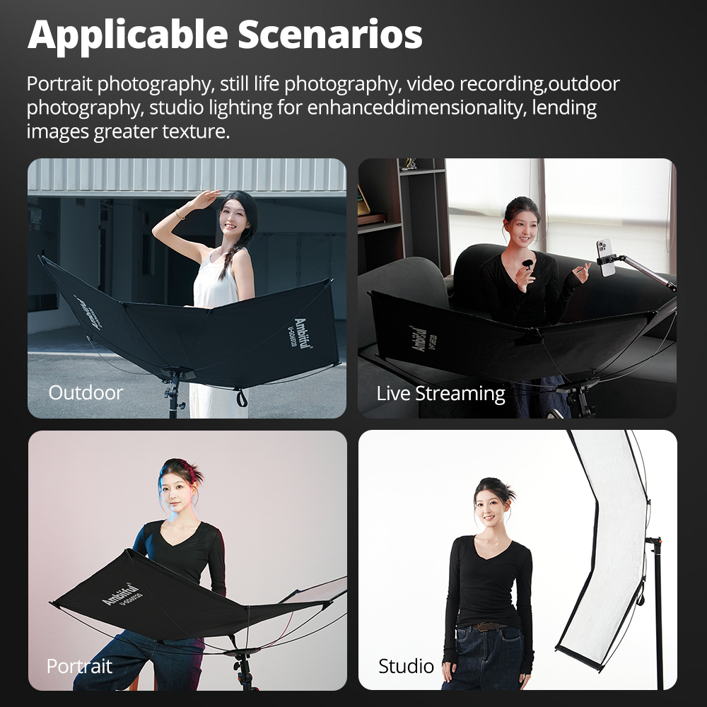 حامل إضاءة أرضي قابل للطي بطول - مراجعة Photography Lighting Type وسعره