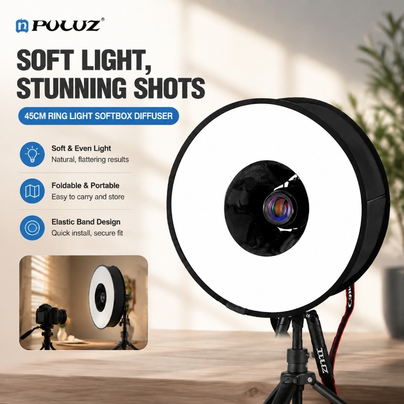 صندوق إضاءة قابل للطي بقطر 45  - مراجعة Photography Lighting Type وسعره