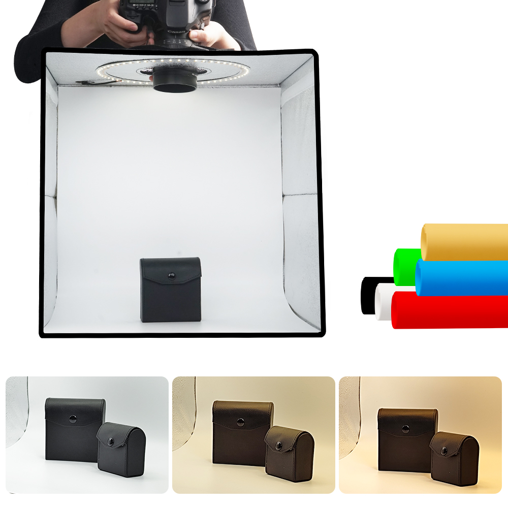 Lightdow Photo Studio Light Bo - مراجعة Photography Lighting Kit With Backdrop وسعره