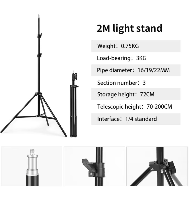 طقم سوفت بوكس 50×70 سم مع 4 مق - مراجعة Photography Lighting Overhead وسعره