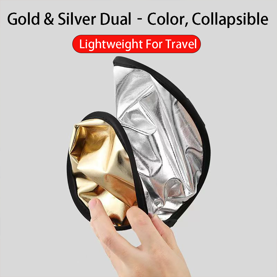 قرص إضاءة عاكس قابل للطي 2 في  - مراجعة Reflector Disc Silver وسعره