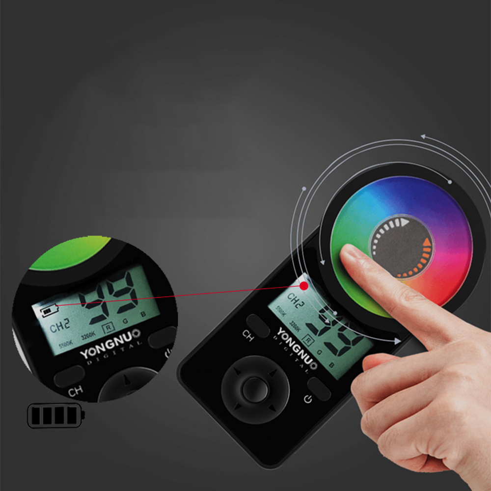 Yongnuo الأصلي RGB التحكم عن ب - مراجعة Macro Photography Lighting Kit وسعره